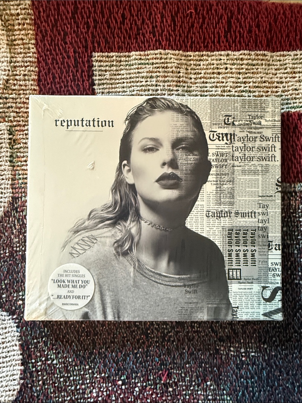 Sealed Reputation CD Taylor Swift Rep New RARE Poster